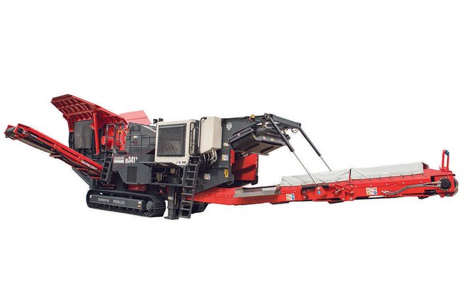Mobile jaw crusher QJ341+ (with independent scalper) - image 1