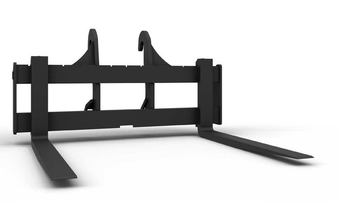 Forks for wheel excavator