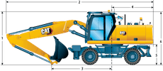 Wheel excavator M320 - image 2