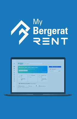 Simplify the management of your operations with My Bergerat RENT
