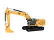 Track excavator 352 ME 2D 