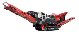 Mobile impact crusher QI442 with on-board screen - image 1