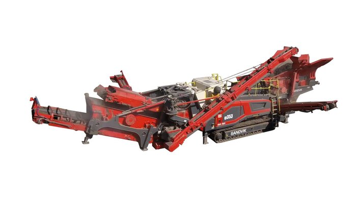 Mobile impact crusher QI353 with on-board screen - image 1