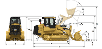 Track loader 973 - image 2