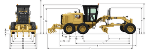 Motor Grader 140 AWD - image 2