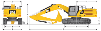Track excavator 336 2D - image 3