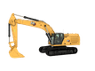 Track excavator 352 ME 2D 
