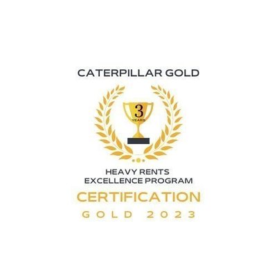 Bergerat RENT obtains Caterpillar GOLD certification for the Heavy Rents Excellence Program